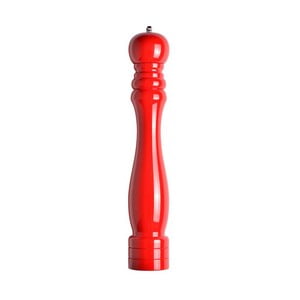 Červený drevený mlynček na korenie Le Studio Pepper Mill XXL
