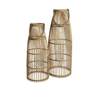 Sada 2 bambusových lucerien Simla Natural