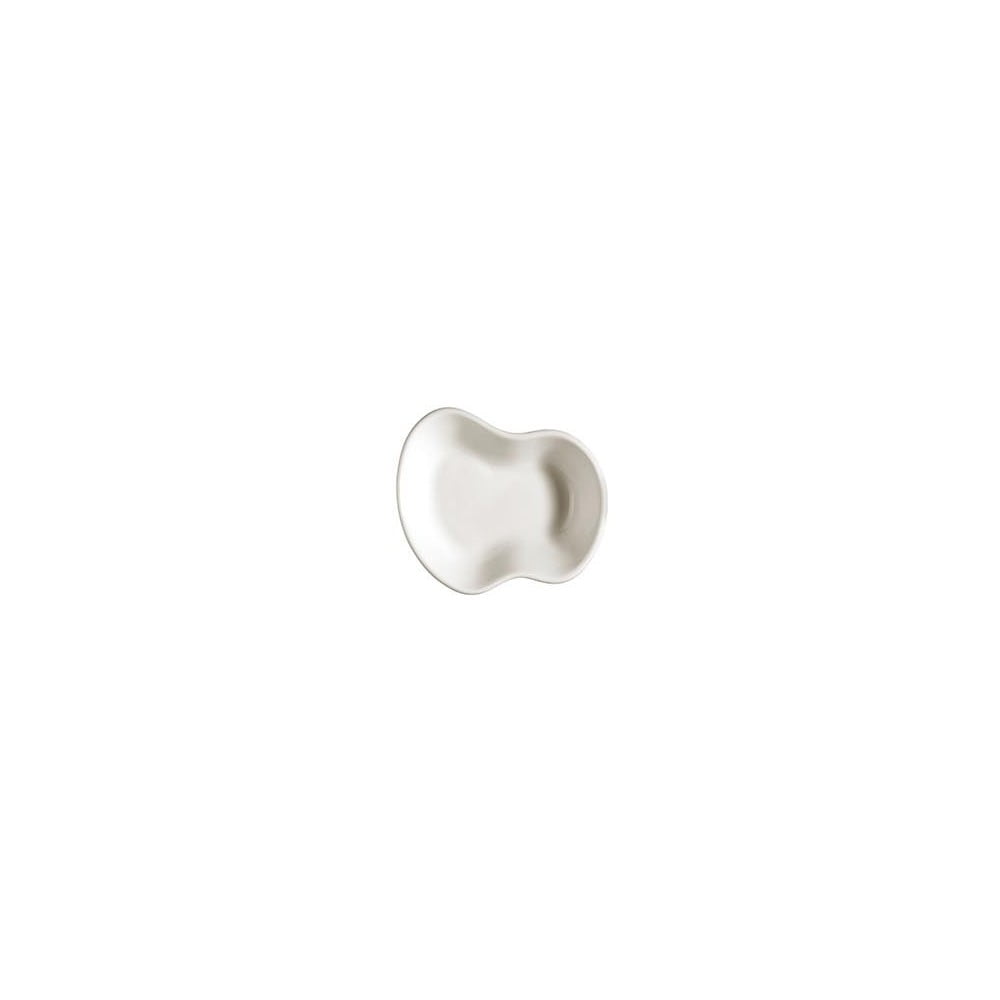 E-shop Súprava 2 bielych dezerných tanierikov Kütahya Porselen Lux, šířka 9 cm