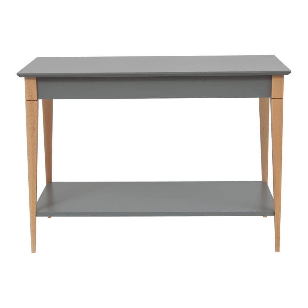 E-shop Sivý konzolový stolík Ragaba Mimo, šírka 105 cm