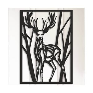 Kovová nástenná dekorácia Deer In The Woods