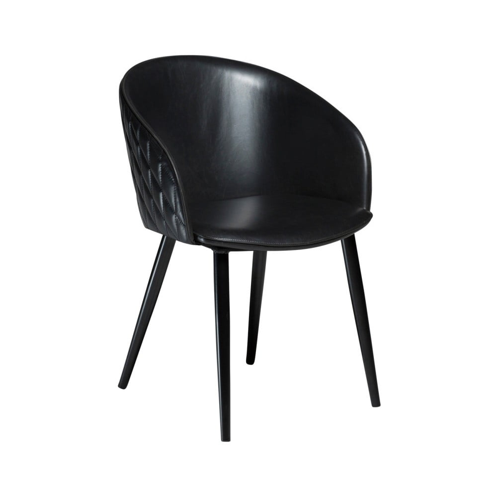 E-shop Čierna koženková stolička DAN-FORM Denmark Dual