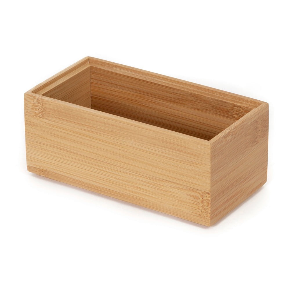 E-shop Bambusový box Compactor, 15 x 7,5 x 6,35 cm