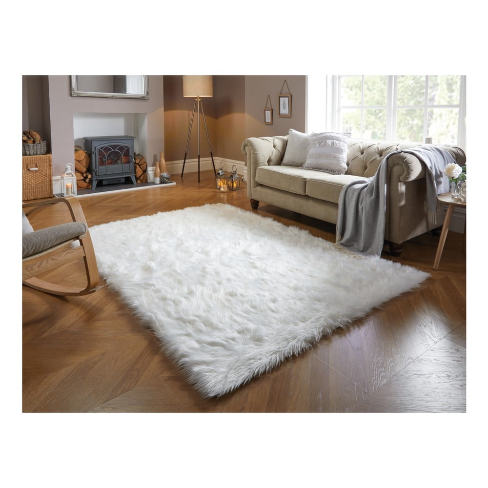 Obrázok Svetlokrémový koberec Flair Rugs Sheepskin, 120 × 170 cm