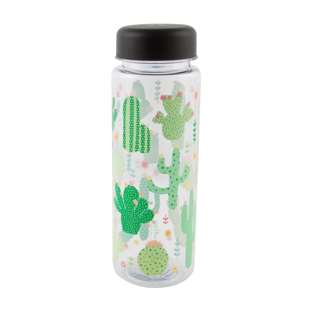 Obrázok sass & belle Plastová fľaša na vodu Cactus 450 ml