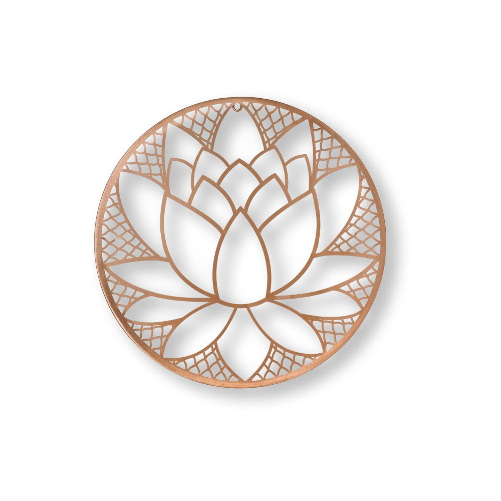 E-shop Kovová nástenná dekorácia Graham & Brown Lotus Blossom
