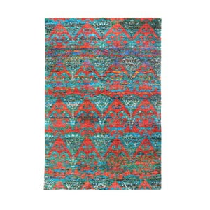 Ručne vyrábaný koberec The Rug Republic Catalina Blue, 140 × 200 cm