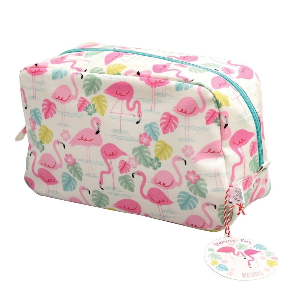 E-shop Kozmetická taška Rex London Flamingo Bay, 29 × 16,5 cm