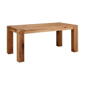 Jedálenský stôl z masívneho dubového dreva Støraa Matrix, 90 × 180 cm