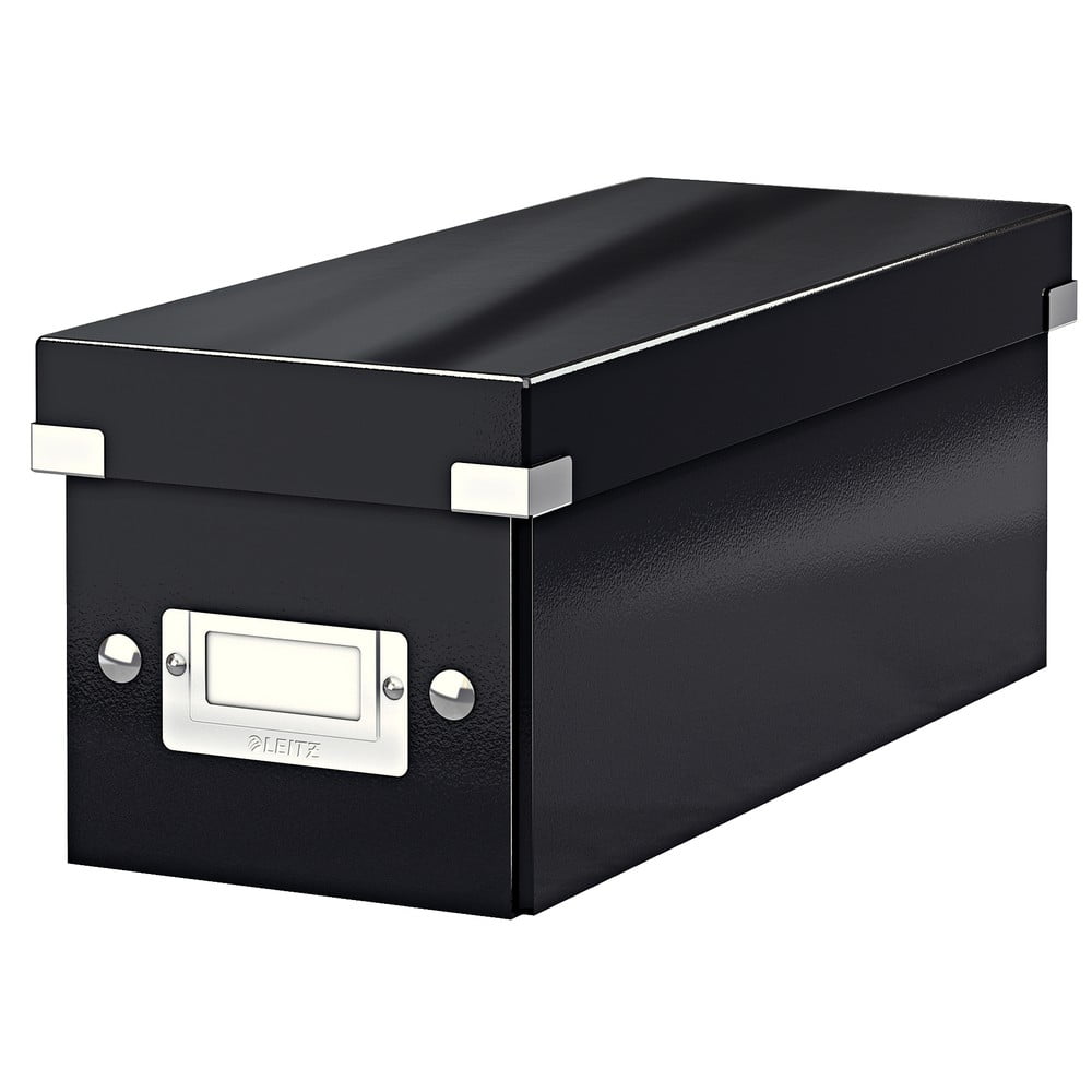 E-shop Čierny kartónový úložný box s vekom Click&amp;Store - Leitz