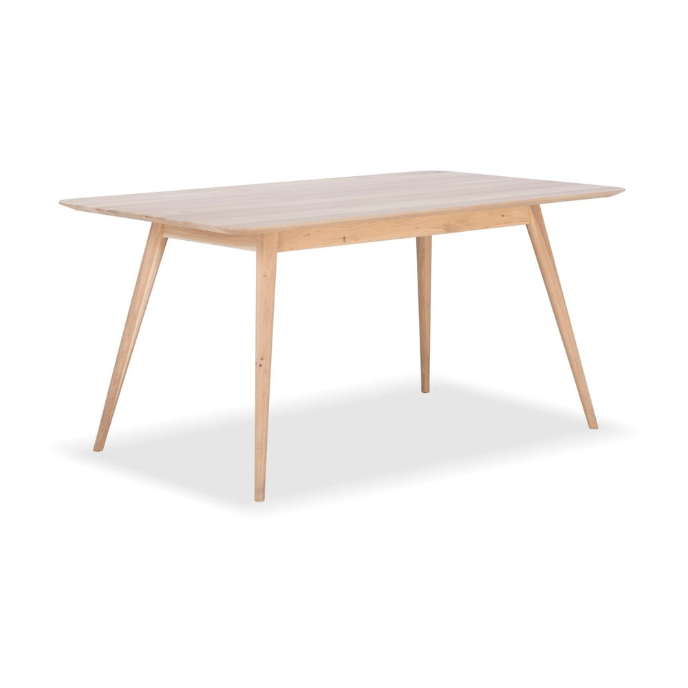 Jedálenský stôl z dubového dreva Gazzda Stafa, 160 × 90 cm