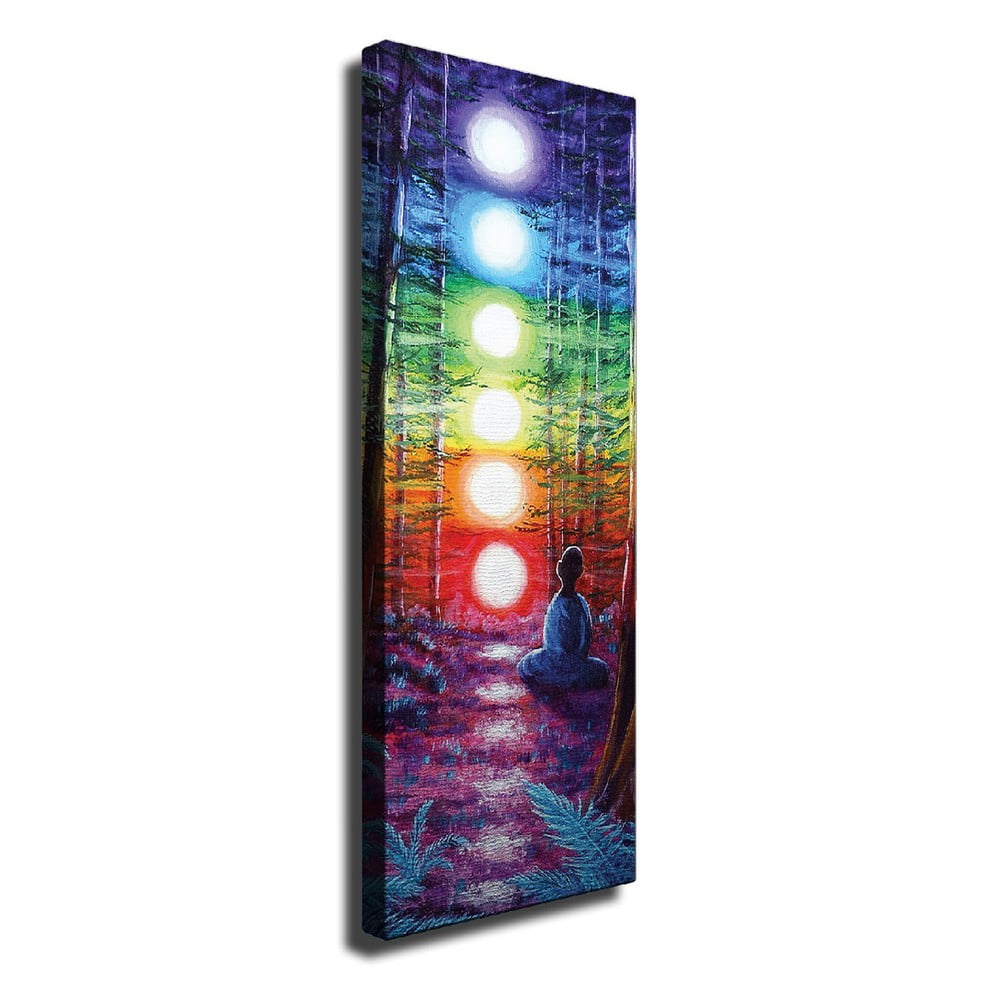 E-shop Nástenný obraz na plátne Lights, 30 × 80 cm