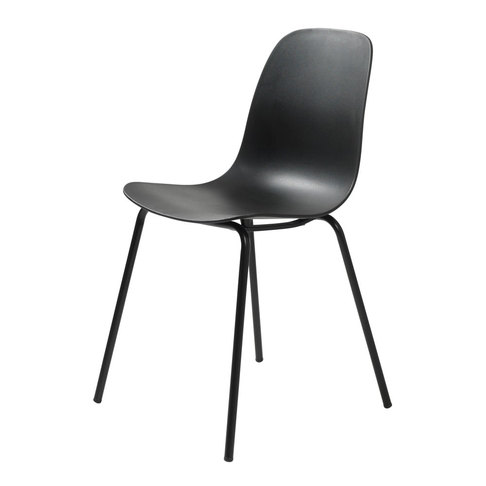 E-shop Čierna jedálenská stolička Unique Furniture Whitby