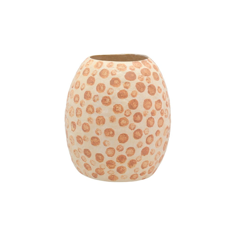 E-shop Béžová dekoratívna váza Villa Collection Tana, výška 28,5 cm