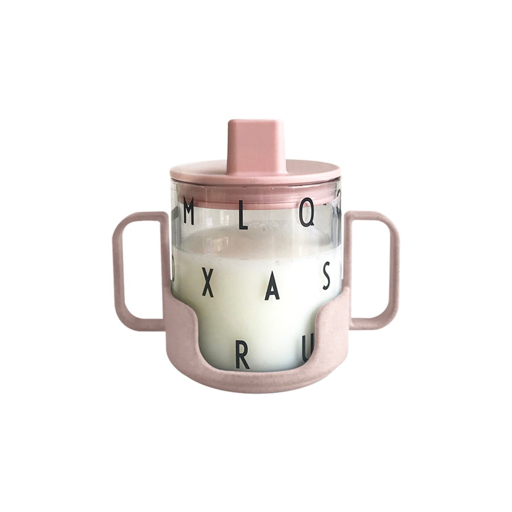 E-shop Ružový detský hrnček Design Letters Grow With Your Cup