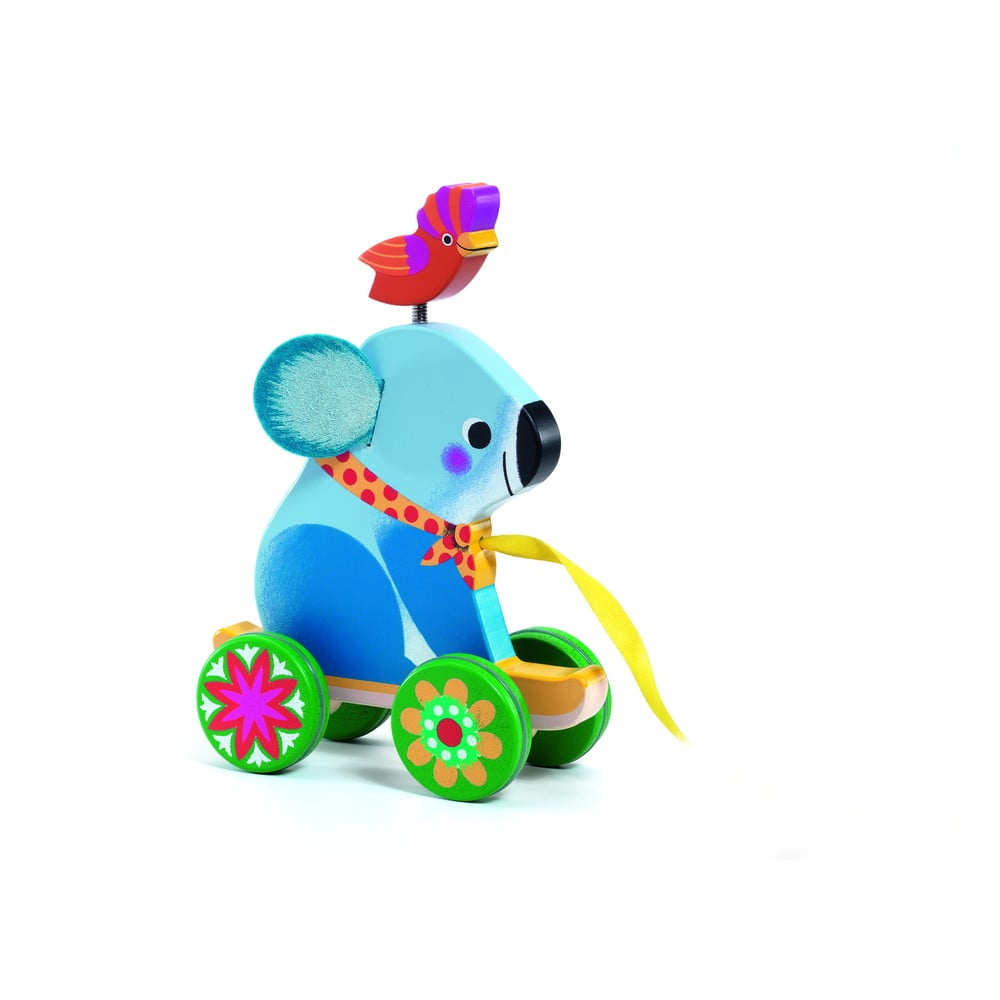 E-shop Detská drevená hračka na povrázku Djeco Koala