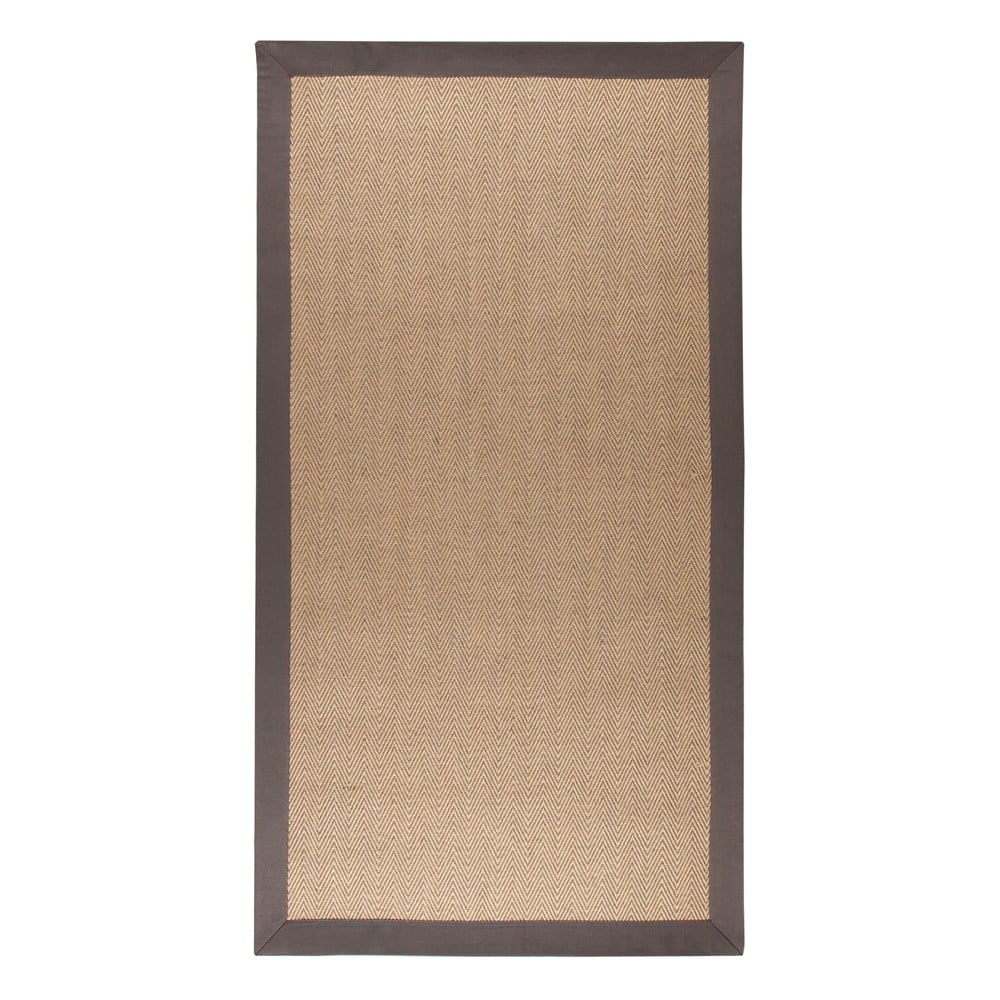 Obrázok Hnedo-sivý jutový koberec Flair Rugs Herringbone, 160 x 230 cm