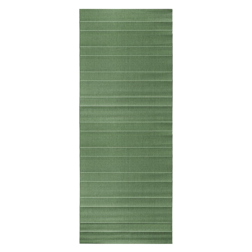 Zelený vonkajší behúň Hanse Home Sunshine, 80 × 200 cm
