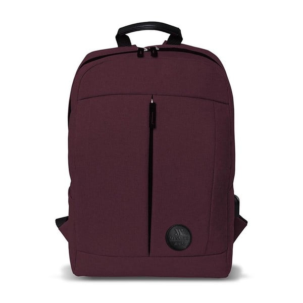 Tmavočervený batoh s USB portom My Valice GALAXY Smart Bag