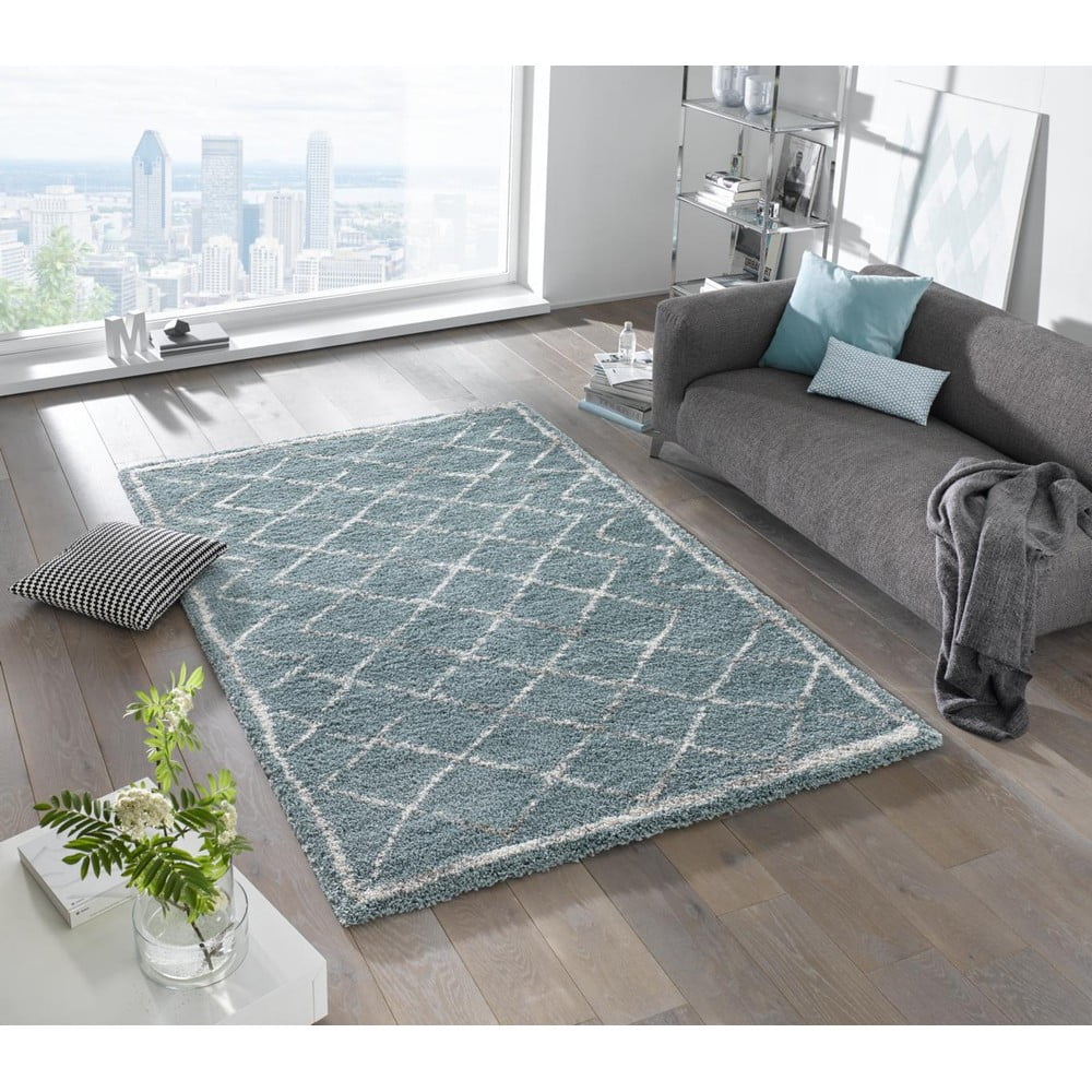 Obrázok Modrý koberec Mint Rugs Belle, 80 × 150 cm