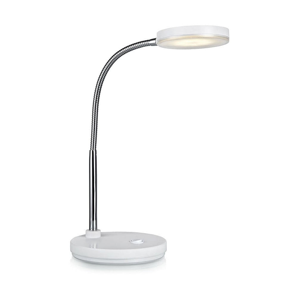 E-shop Biela stolová LED lampa Markslöjd Flex