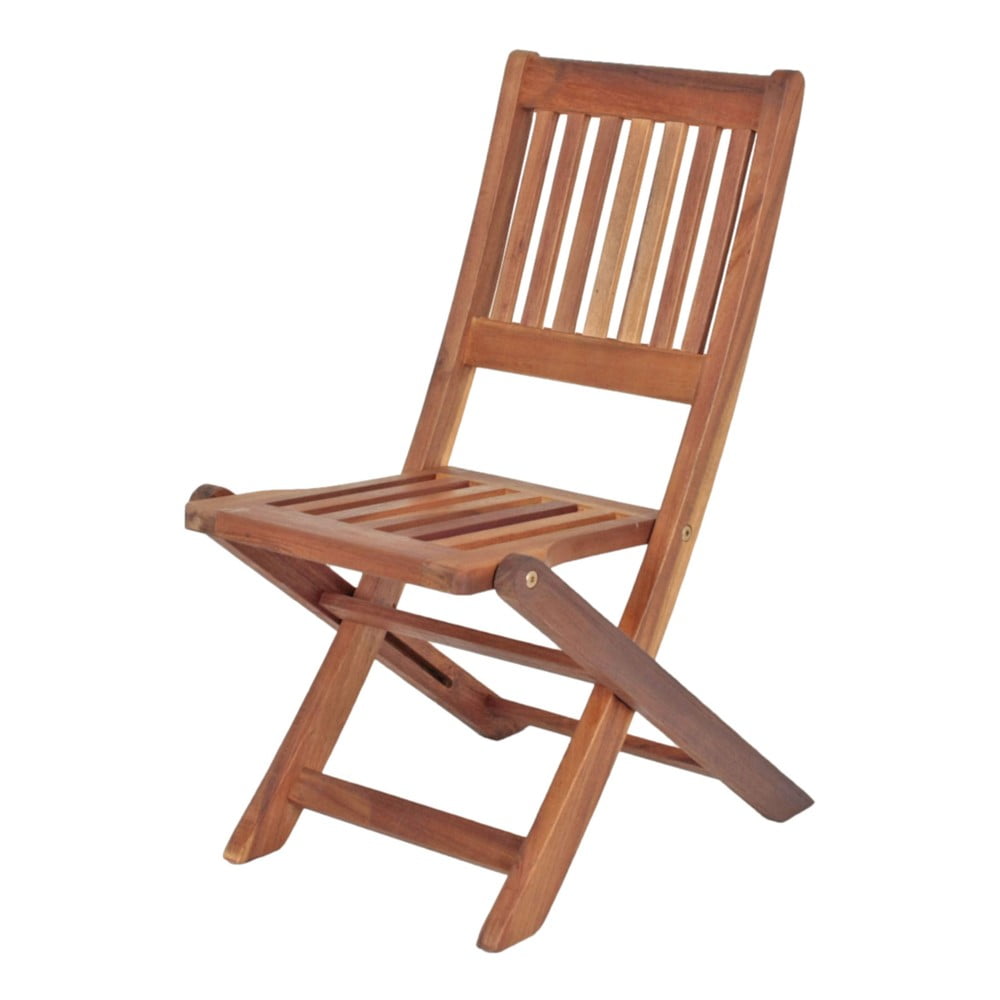 E-shop Detská záhradná skladacia stolička z eukalyptového dreva ADDU Montana