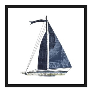 Obraz na plátne Marmont Hill Boaty, 41 × 41 cm