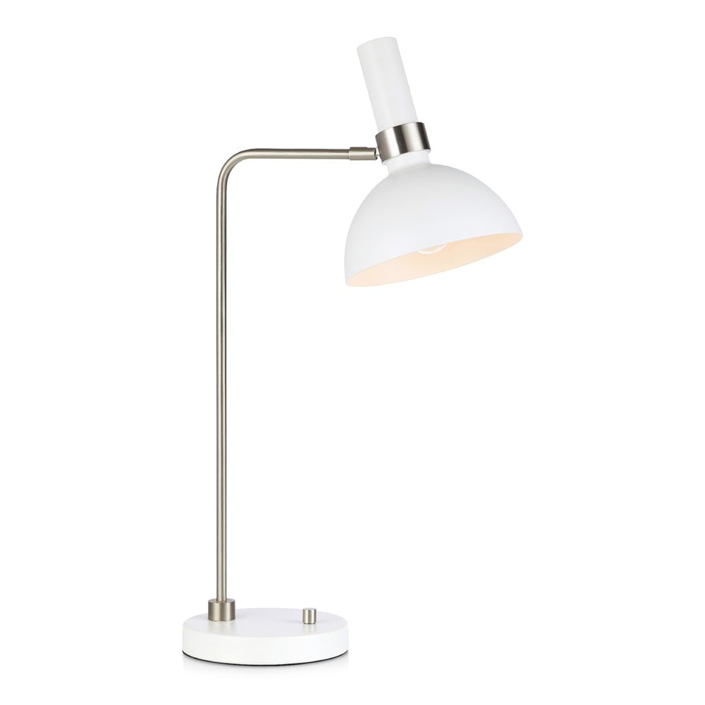 E-shop Biela stolová lampa Markslöjd Larry