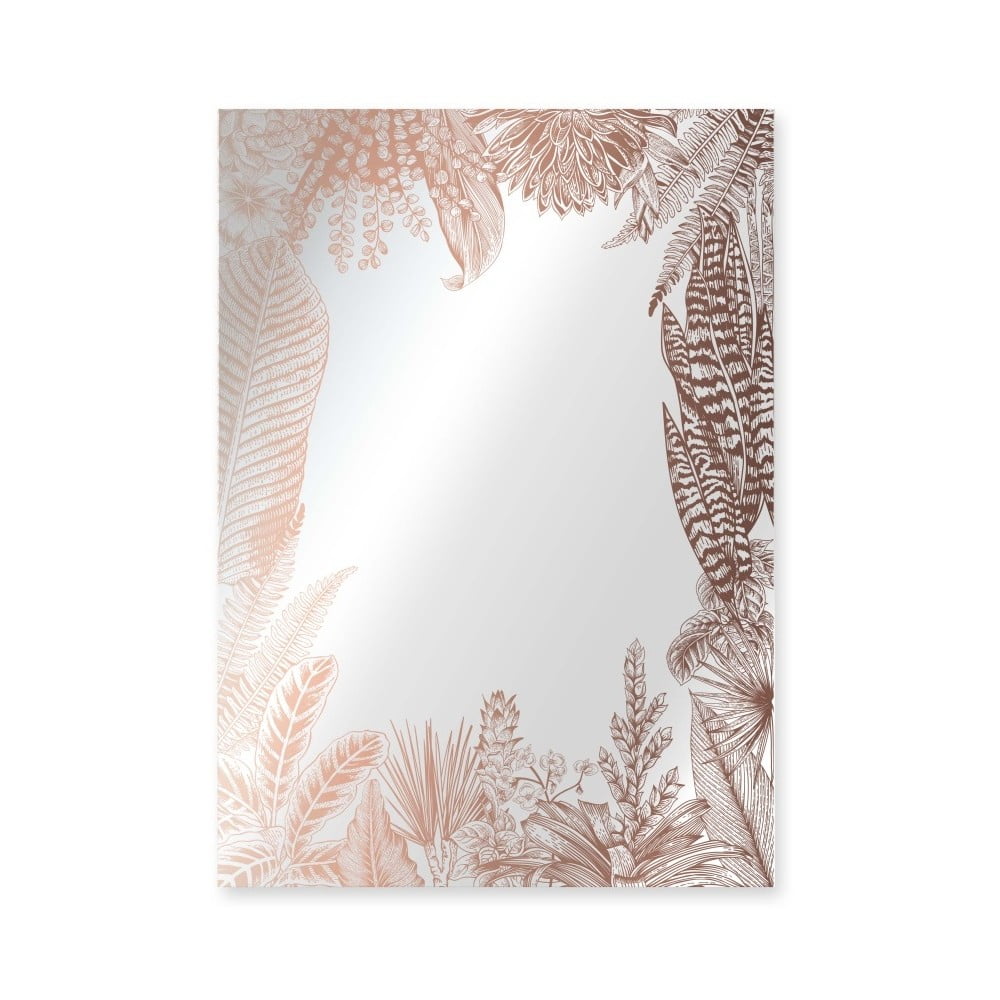 E-shop Nástenné zrkadlo Surdic Espejo Kentia Copper, 50 × 70 cm