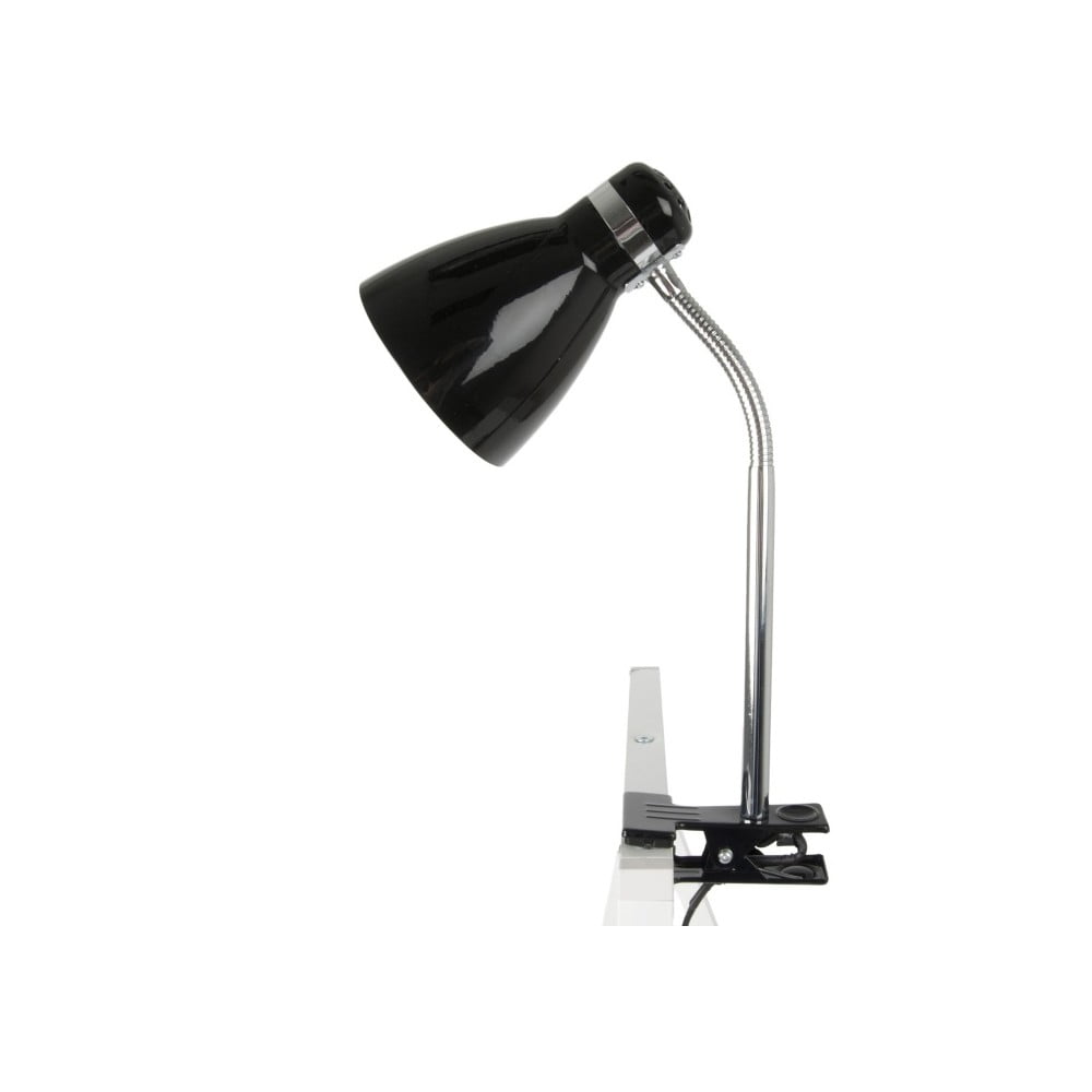 E-shop Čierna lampa so svorkou Leitmotiv ETH Clip