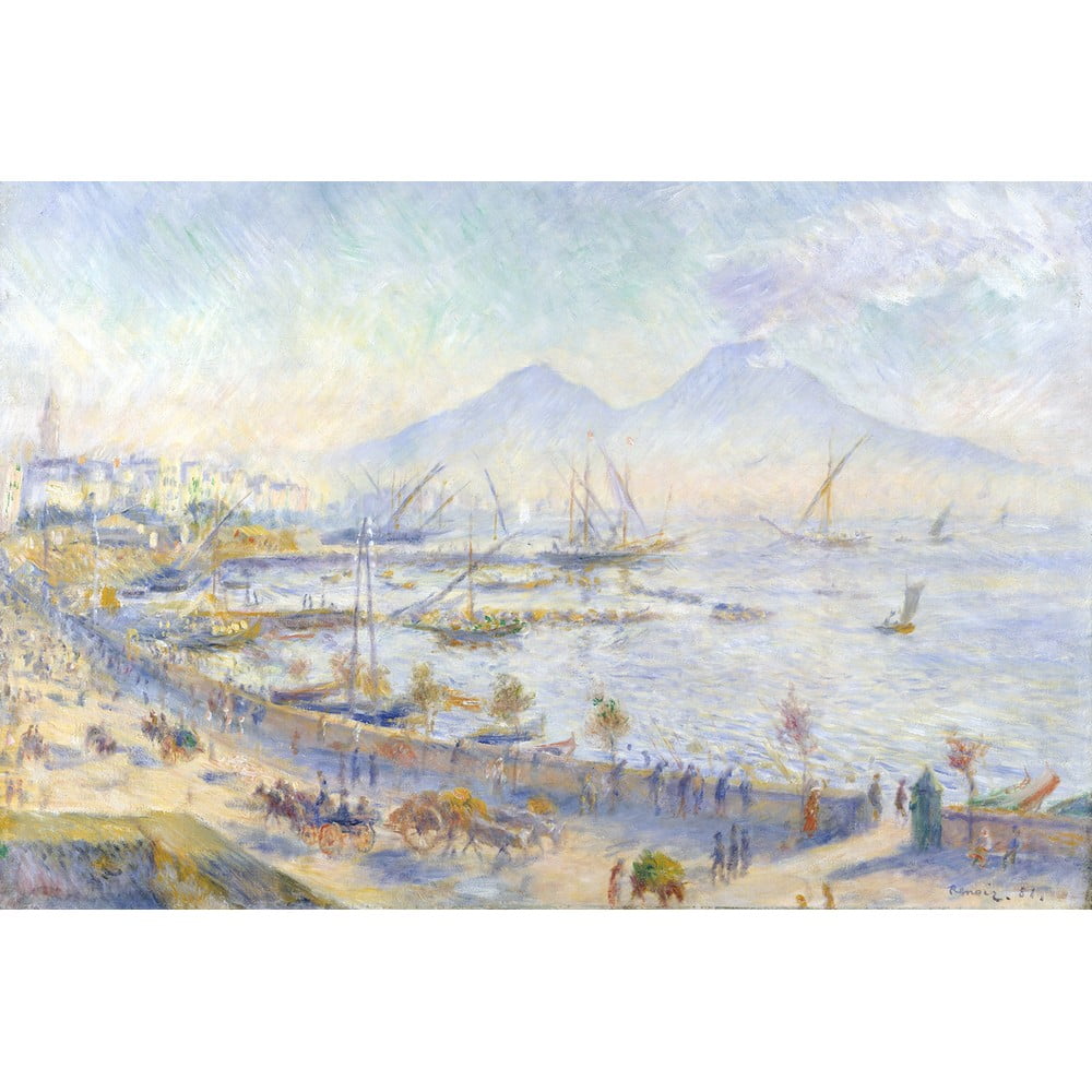 E-shop Reprodukcia obrazu Auguste Renoir - The Bay of Naples, 60 x 40 cm