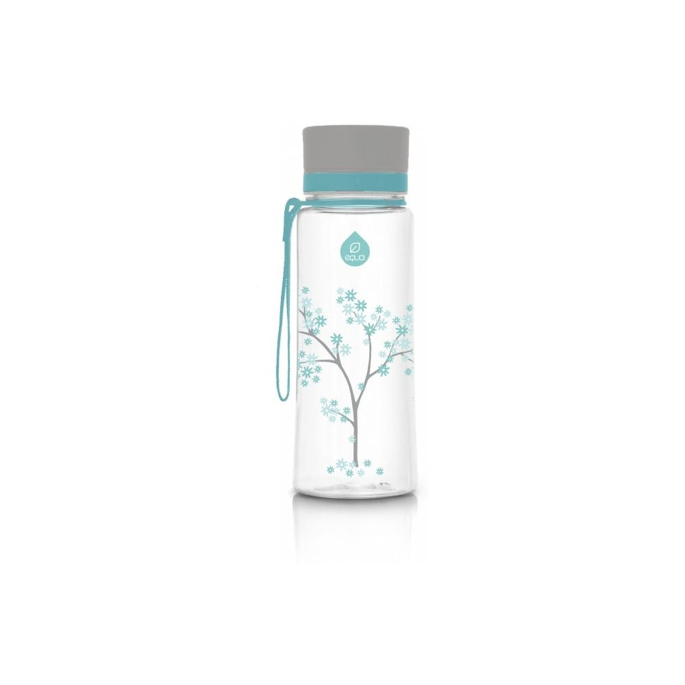 E-shop Plastová fľaša Equa Mint Blossom, 0,6 l