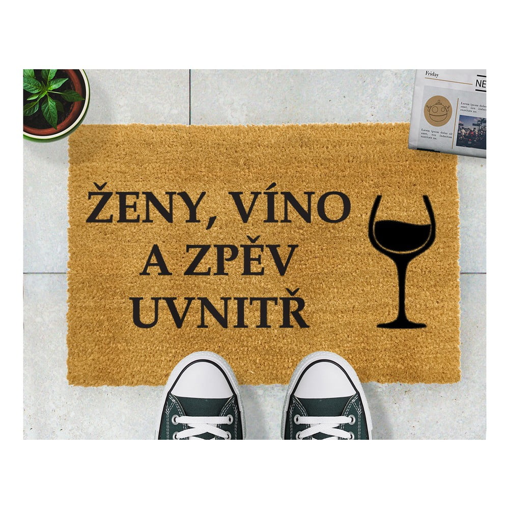 Obrázok Rohožka Artsy Doormats Víno, 40 x 60 cm