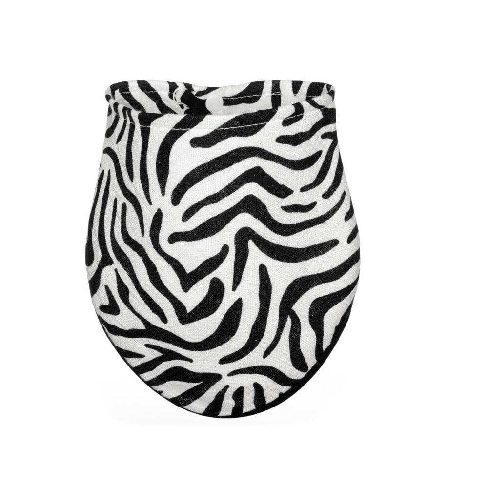 E-shop Textilný podbradník T-TOMI Zebra Skin