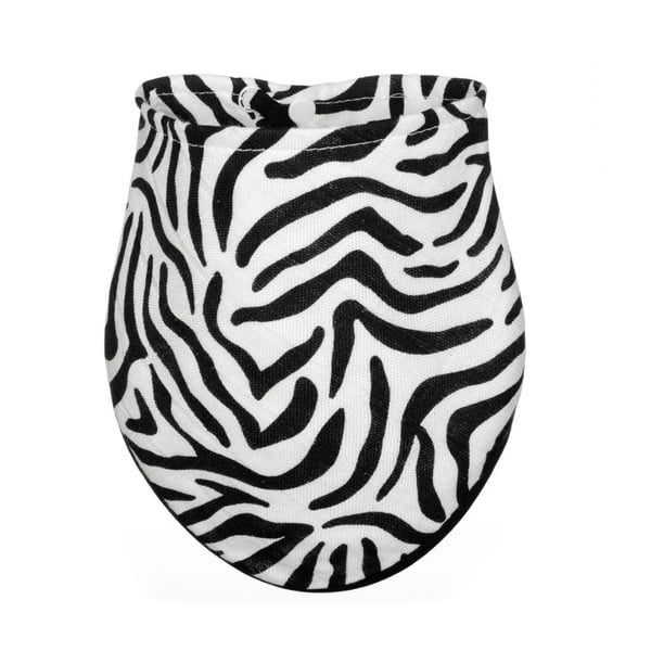 Textilný podbradník T-TOMI Zebra Skin