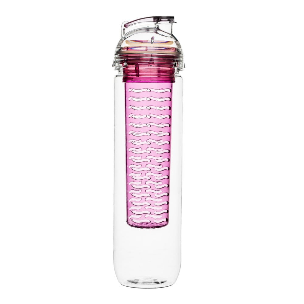 E-shop Ružová fľaša s difuzérom Sagaform Fresh, 800 ml