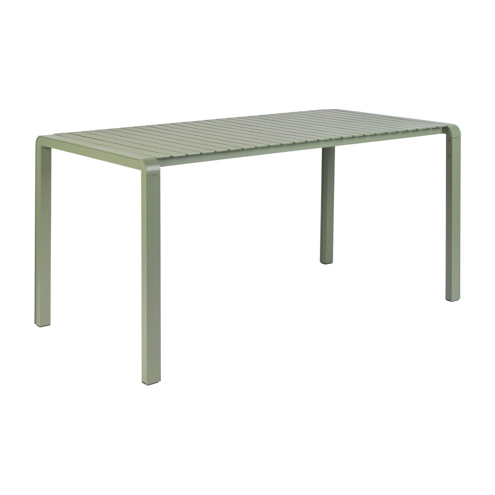 E-shop Zelený zahradný jedálenský stôl Zuiver Vondel, 168 x 87 cm