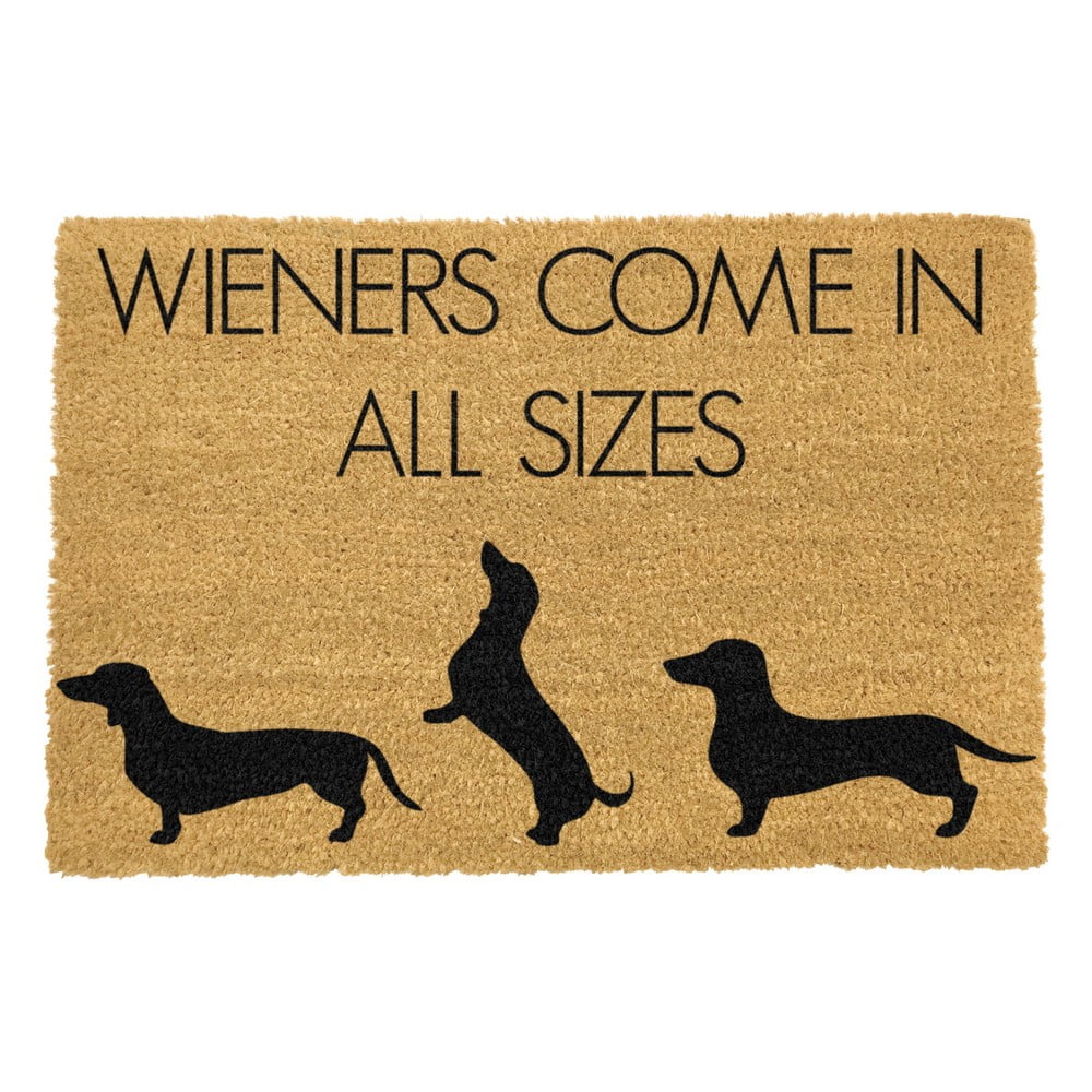 Obrázok Rohožka Artsy Doormats Weiners Come In All Sizes, 40 × 60 cm