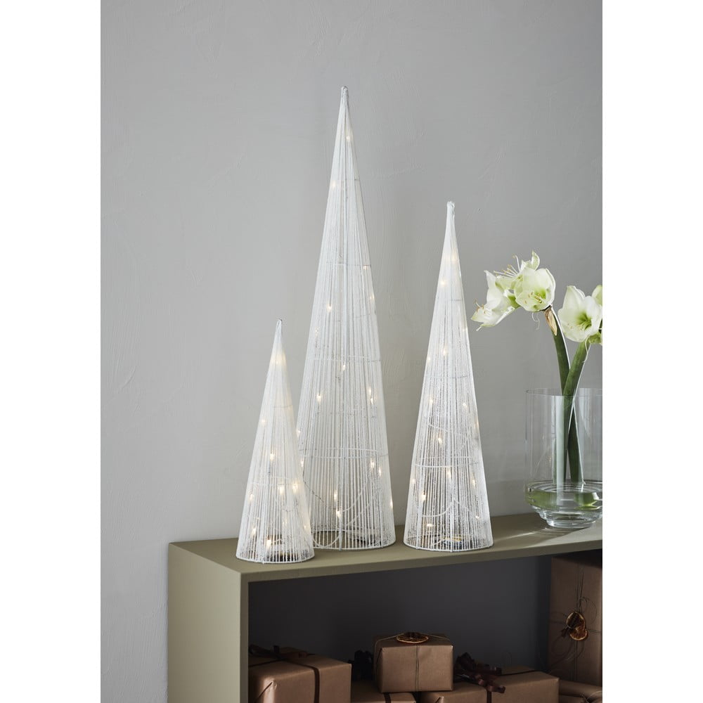 E-shop Biela vianočná svetelná dekorácia Markslöjd Dunge