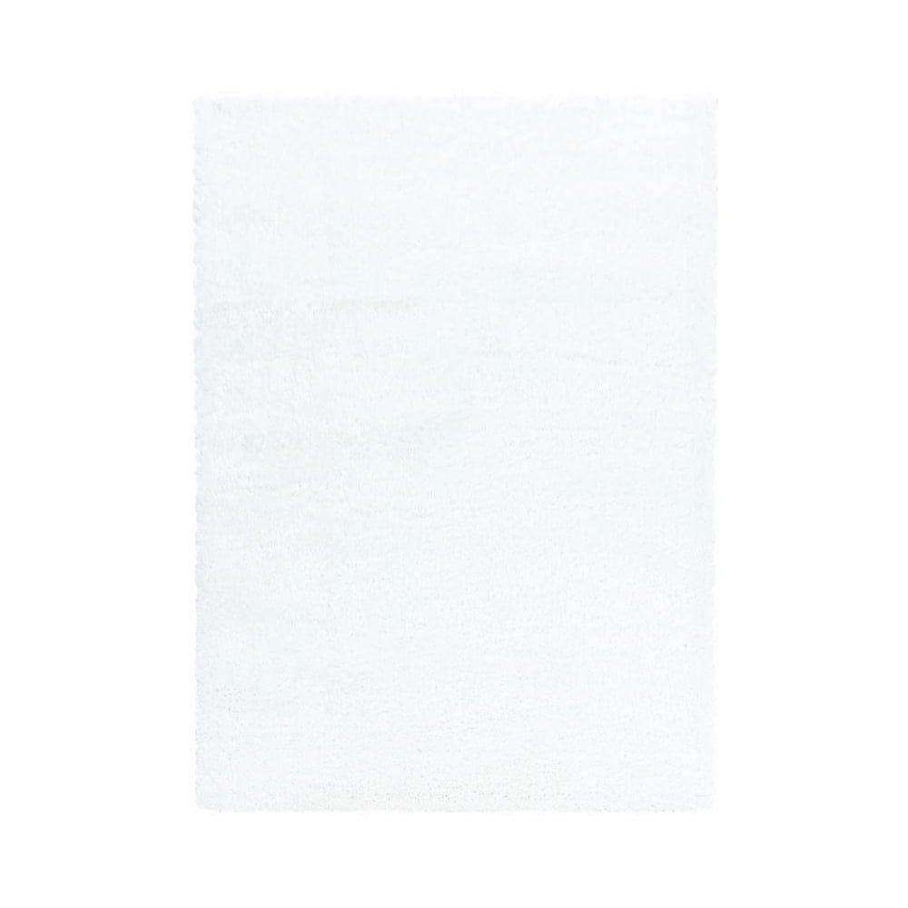 Biely prateľný koberec 120x150 cm Pelush White – Mila Home