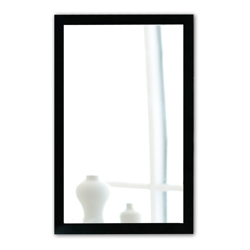 E-shop Nástenné zrkadlo s čiernym rámom Oyo Concept, 40 x 55 cm