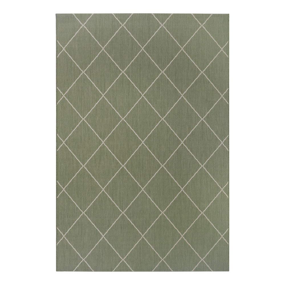 E-shop Zelený vonkajší koberec Ragami London, 80 x 150 cm