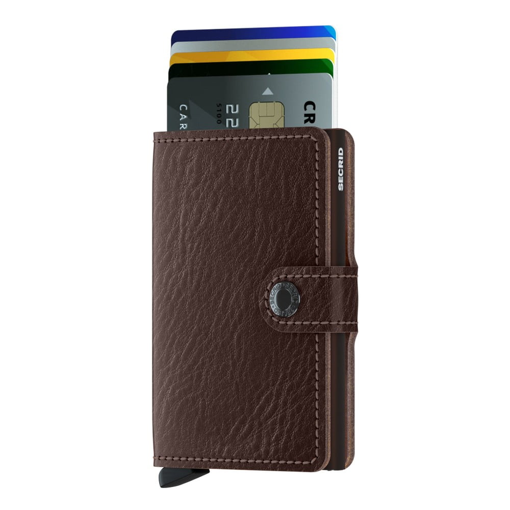 Obrázok Secrid Miniwallet Veg Espresso-Brown-One size hnedé MVg-Espresso-Brown-One size