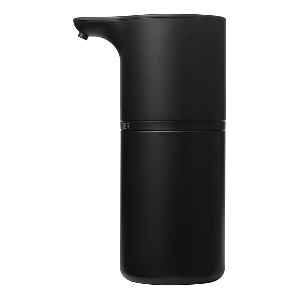 E-shop Čierny automatický plastový dávkovač mydla 260 ml Fineo - Blomus