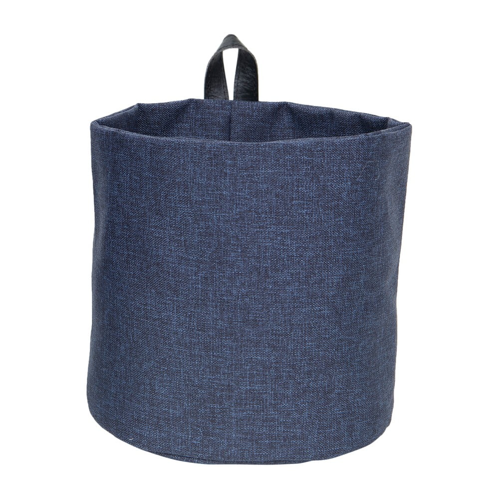 E-shop Modrý textilný organizér Bigso Box of Sweden Hang, ø 17 cm