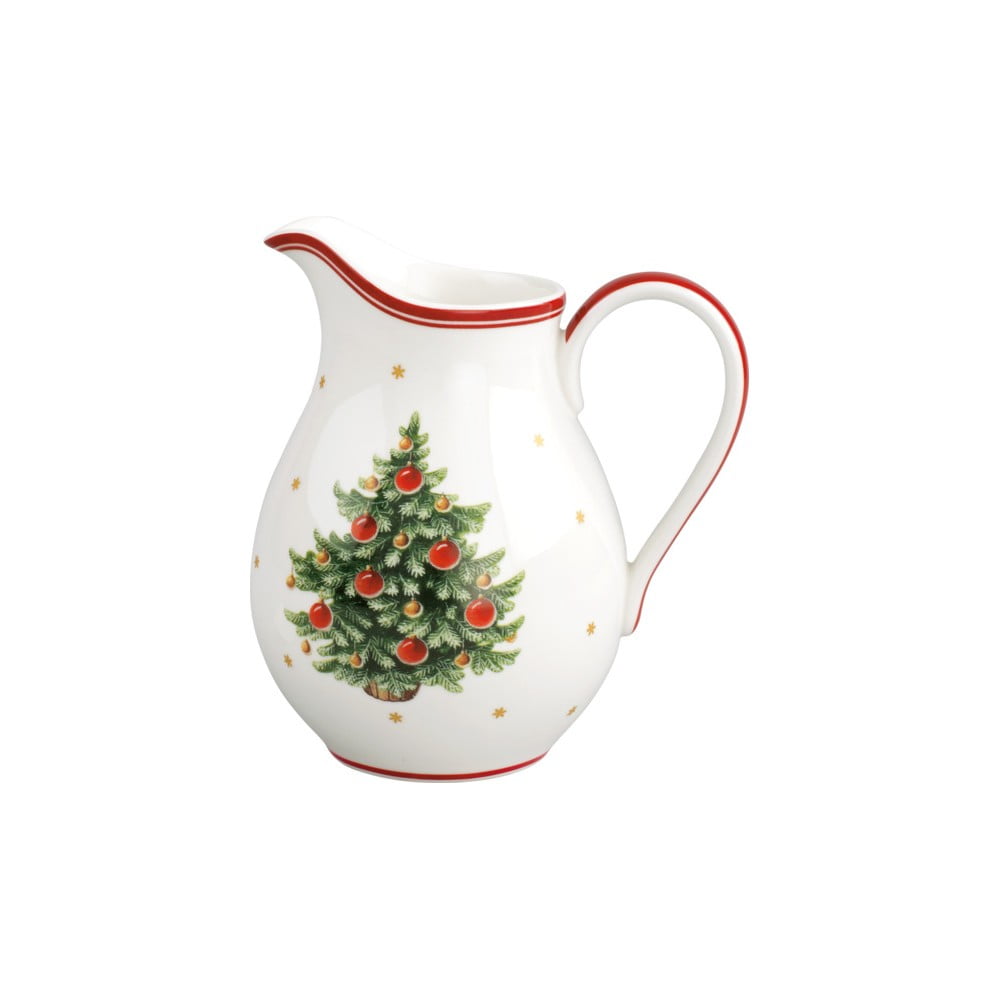 E-shop Biely porcelánový džbán na mlieko s vianočným motívom Villeroy & Boch