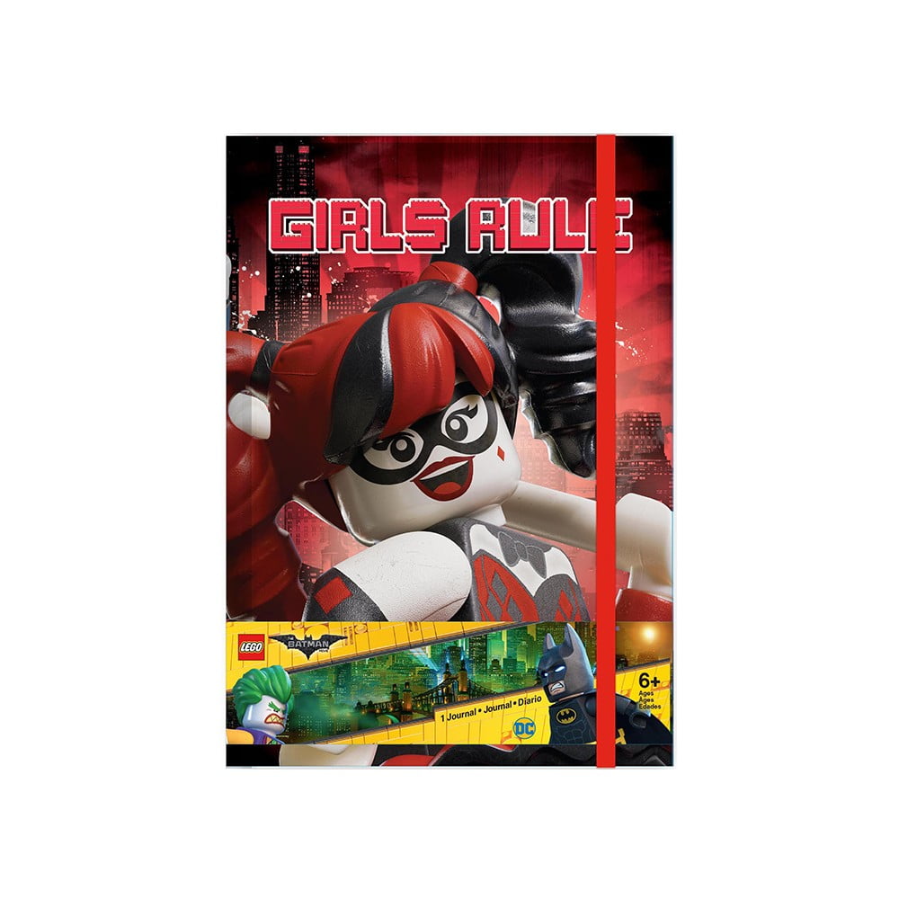 Obrázok LEGO BATMAN MOVIE ZAPISNIK (HARLEY QUINN/BATGIRL)