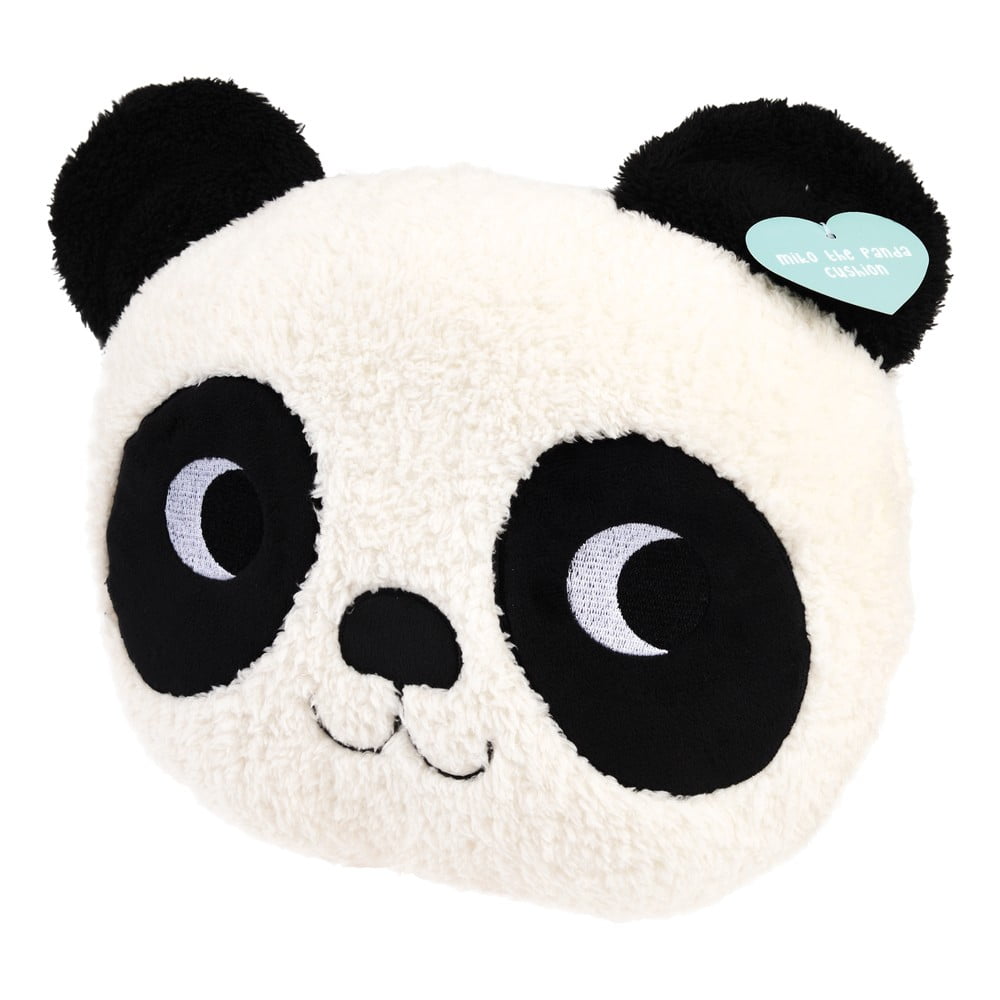E-shop Čierno-biely detský vankúš Rex London Miko the Panda