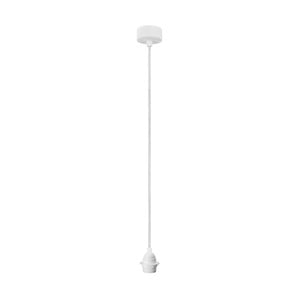 Biele závesné svietidlo Bulb Attack Uno Plus, ⌀ 4 cm