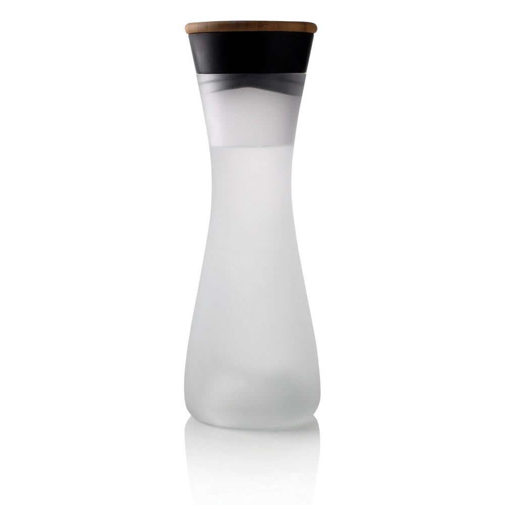 E-shop Sklenená karafa na vodu s bambusovým viečkom XD Design Lumm light, 800 ml